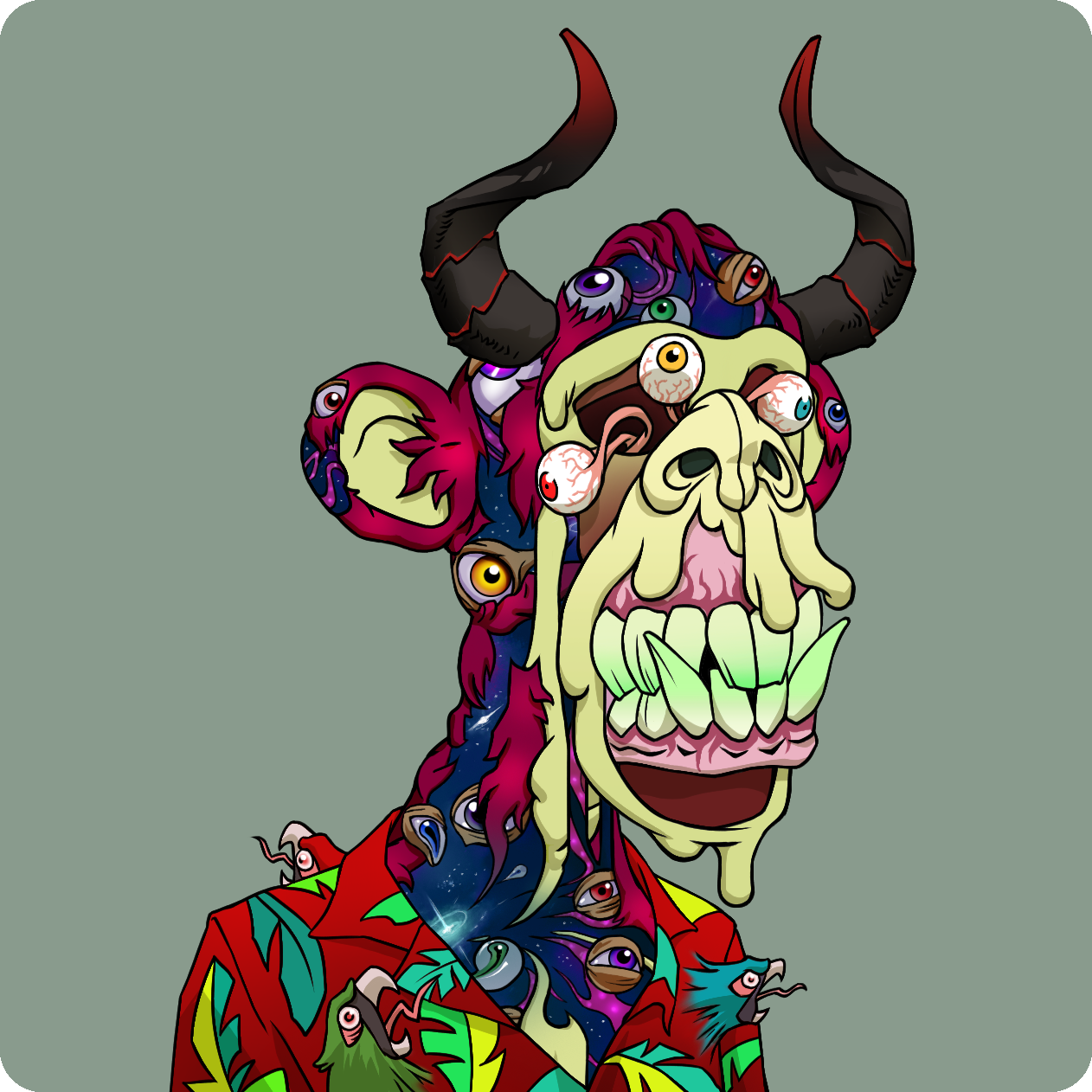 Yuga Labs - Mutant Ape Yacht Club - NFT # 11921