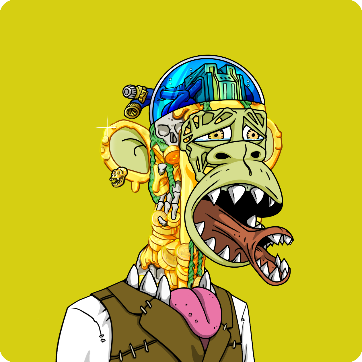 Yuga Labs - Mutant Ape Yacht Club - NFT # 10146