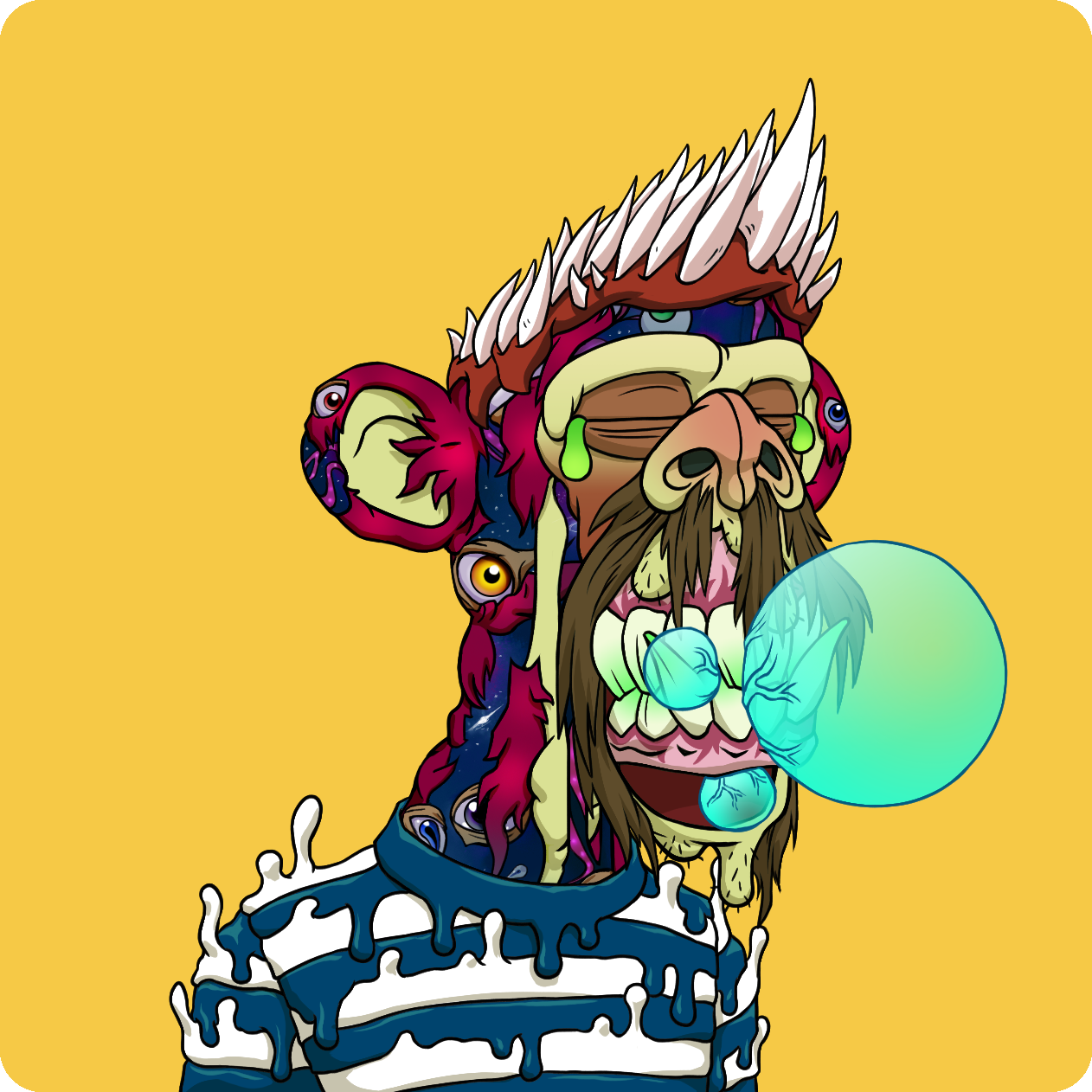 Yuga Labs - Mutant Ape Yacht Club - NFT # 18375