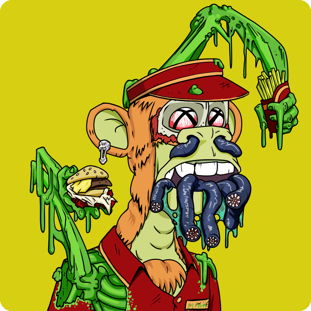 Yuga Labs - Mutant Ape Yacht Club - NFT # 20608