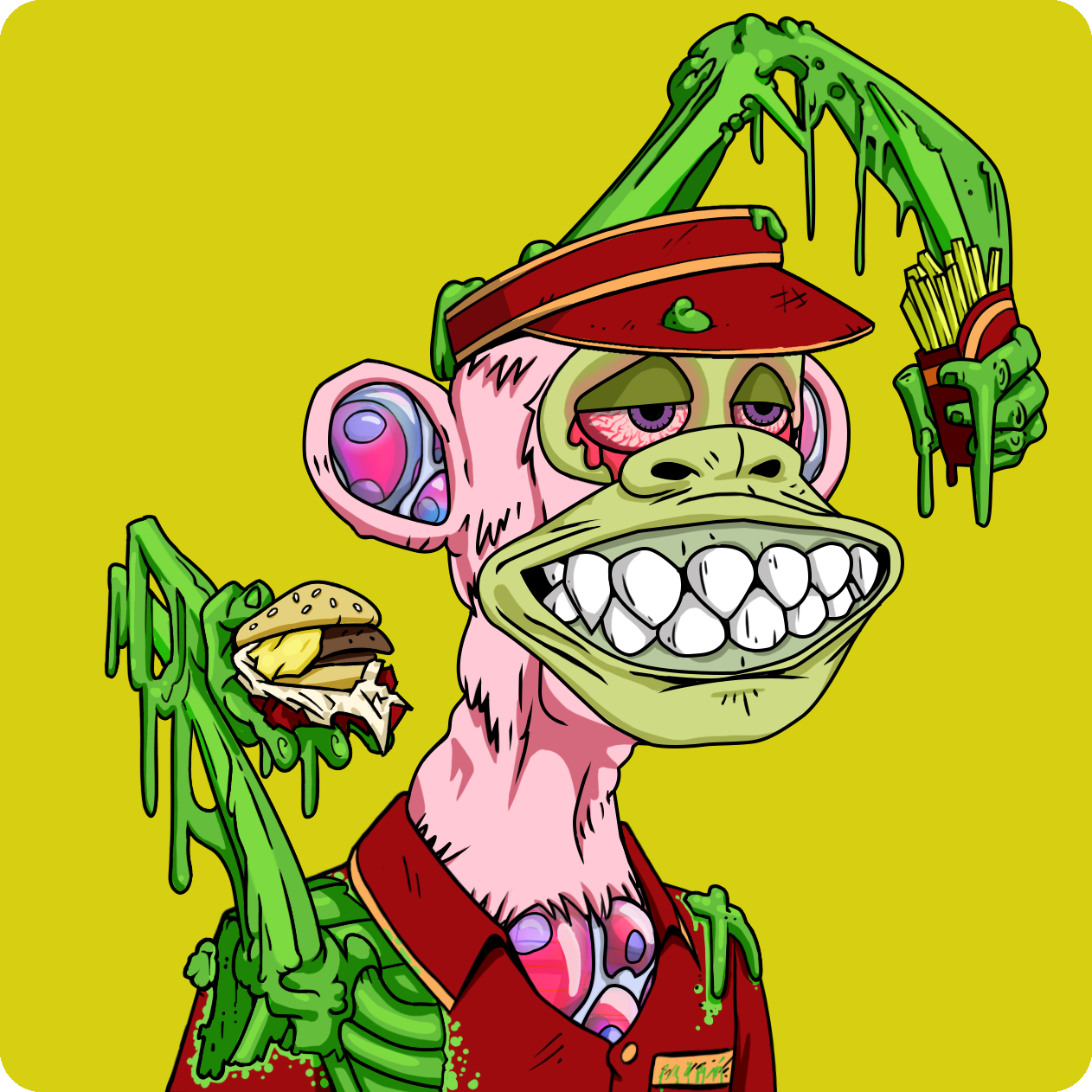 Yuga Labs - Mutant Ape Yacht Club - NFT # 2510