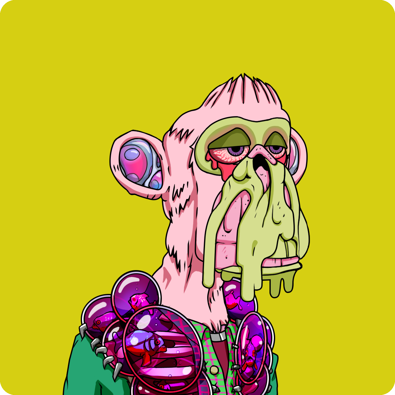 Yuga Labs - Mutant Ape Yacht Club - NFT # 18398