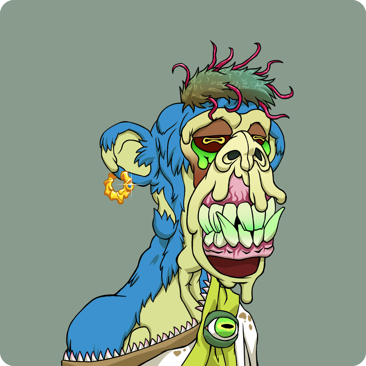 Yuga Labs - Mutant Ape Yacht Club - NFT # 23823