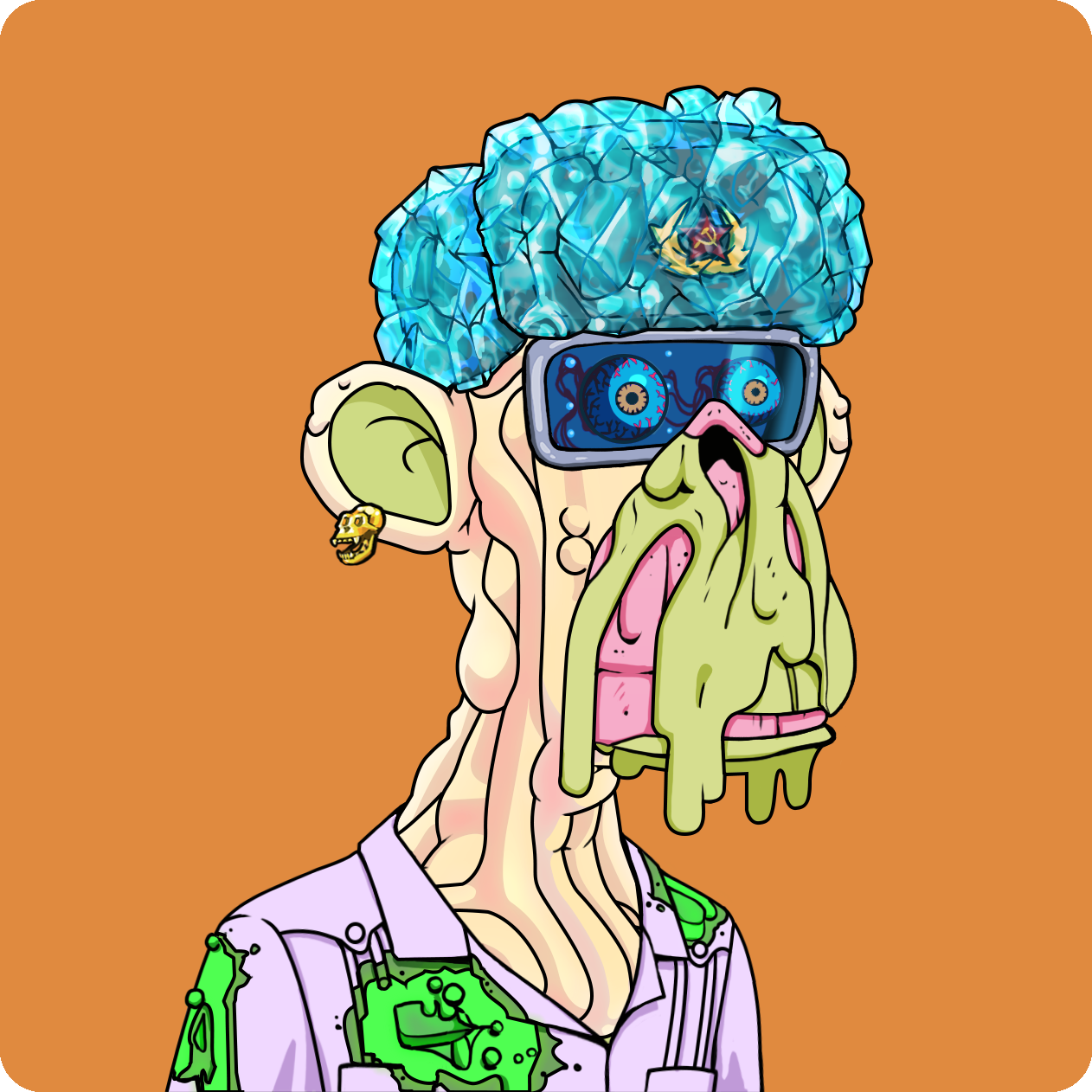 Yuga Labs - Mutant Ape Yacht Club - NFT # 4487