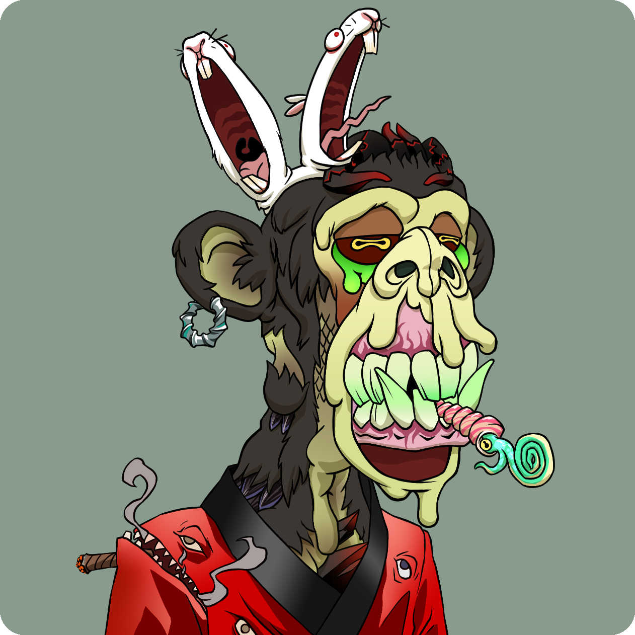 Yuga Labs - Mutant Ape Yacht Club - NFT # 4516