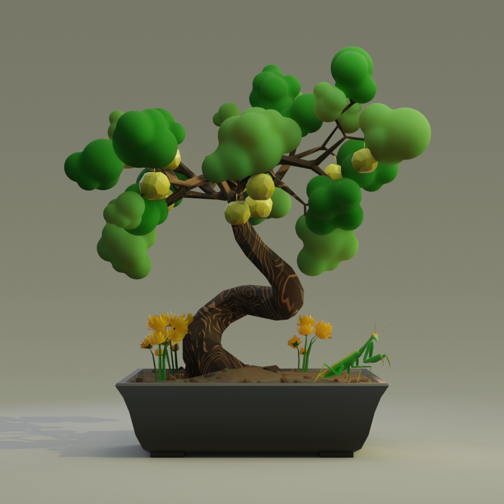 ZENFT Garden Society - Bonsai - Bonsai #8392 - NFT # 8392