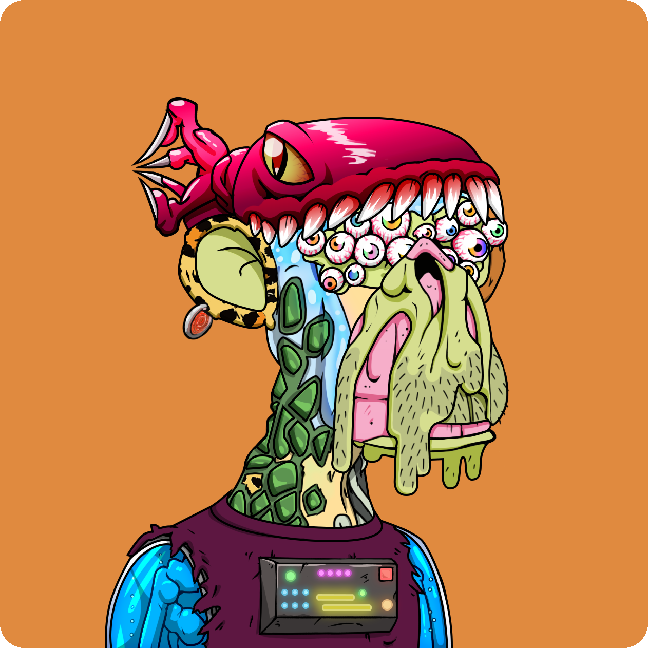 Yuga Labs - Mutant Ape Yacht Club - NFT # 12912