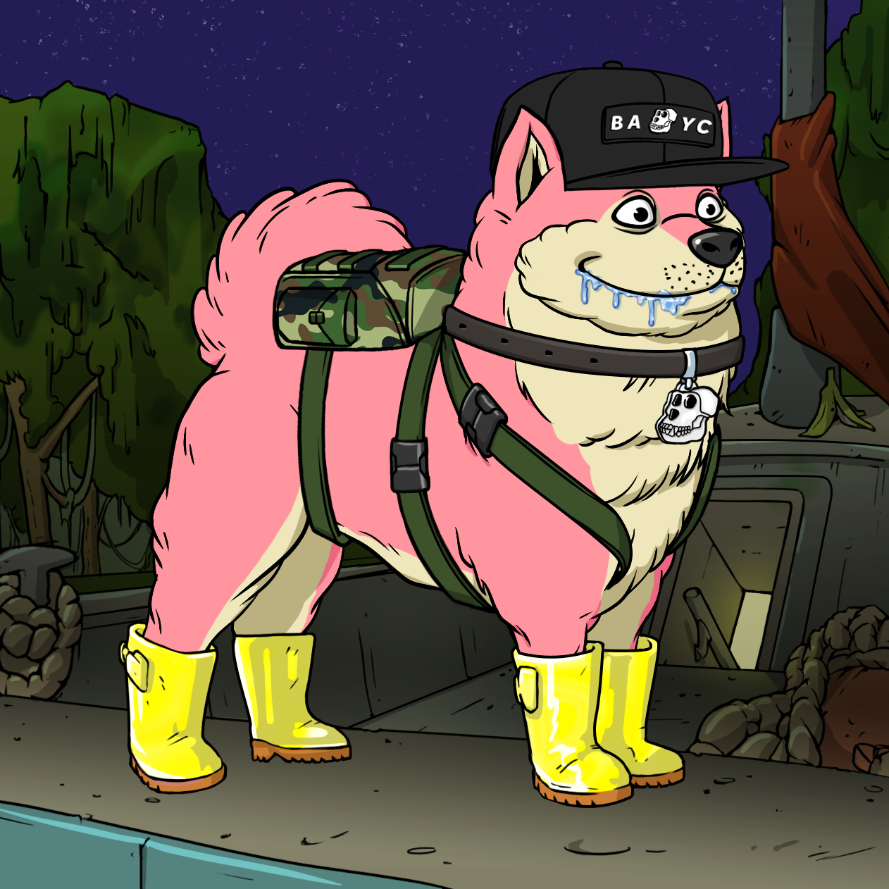 Yuga Labs - Bored Ape Kennel Club - NFT # 3158