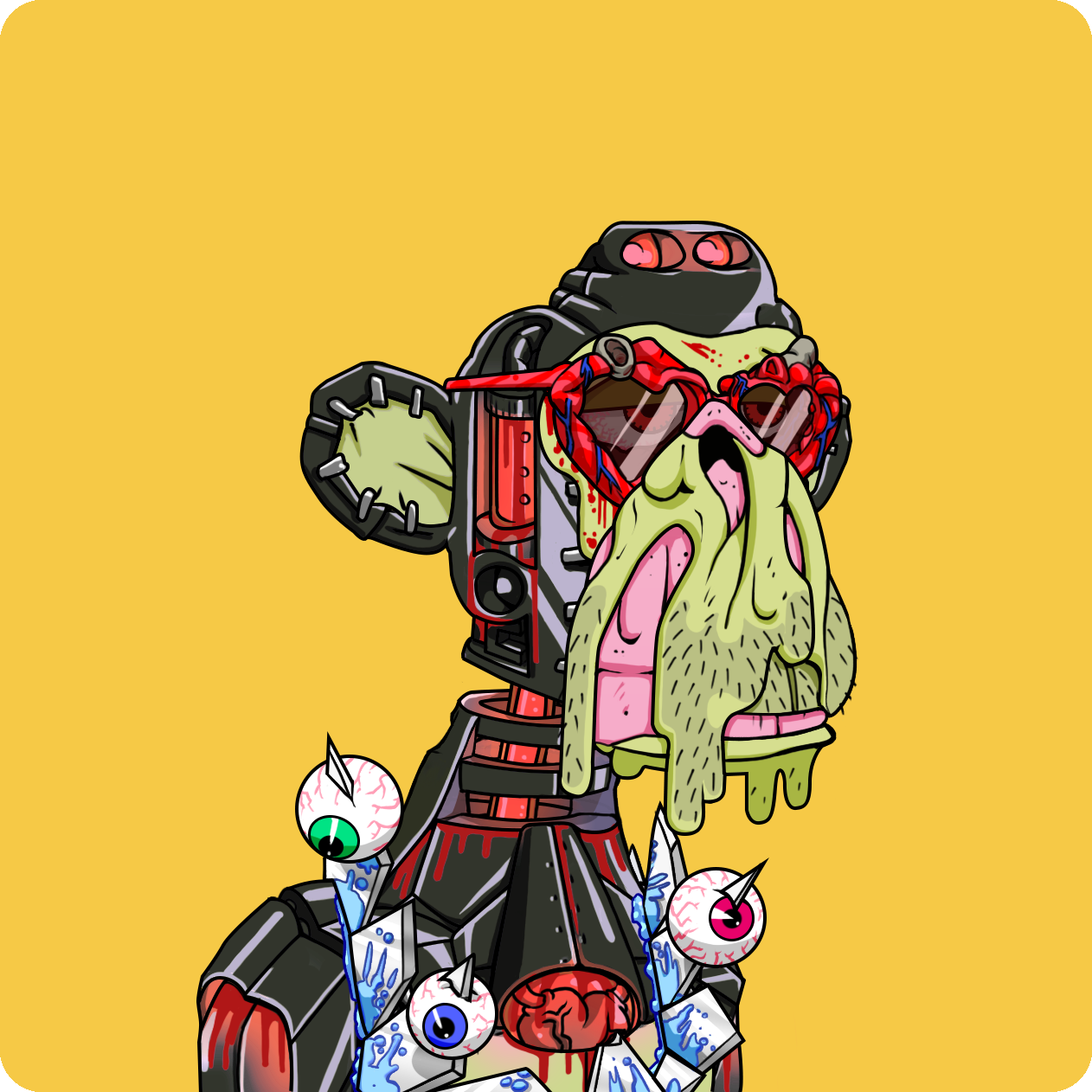 Yuga Labs - Mutant Ape Yacht Club - NFT # 11858