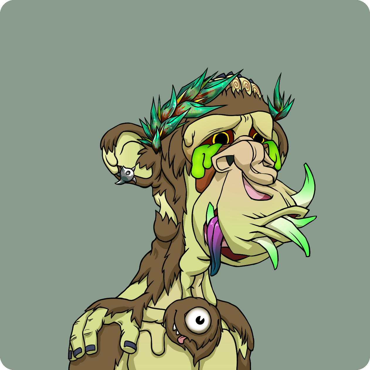 Yuga Labs - Mutant Ape Yacht Club - NFT # 9280