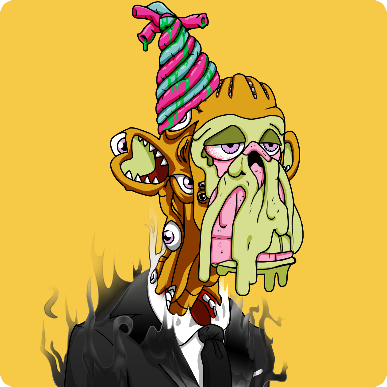 Yuga Labs - Mutant Ape Yacht Club - NFT # 17886