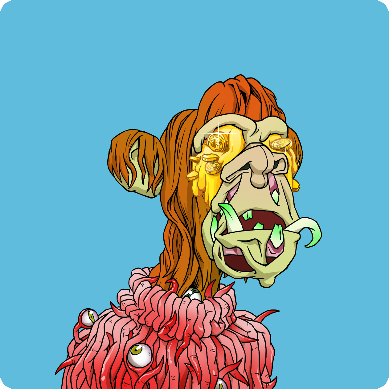 Yuga Labs - Mutant Ape Yacht Club - NFT # 3043