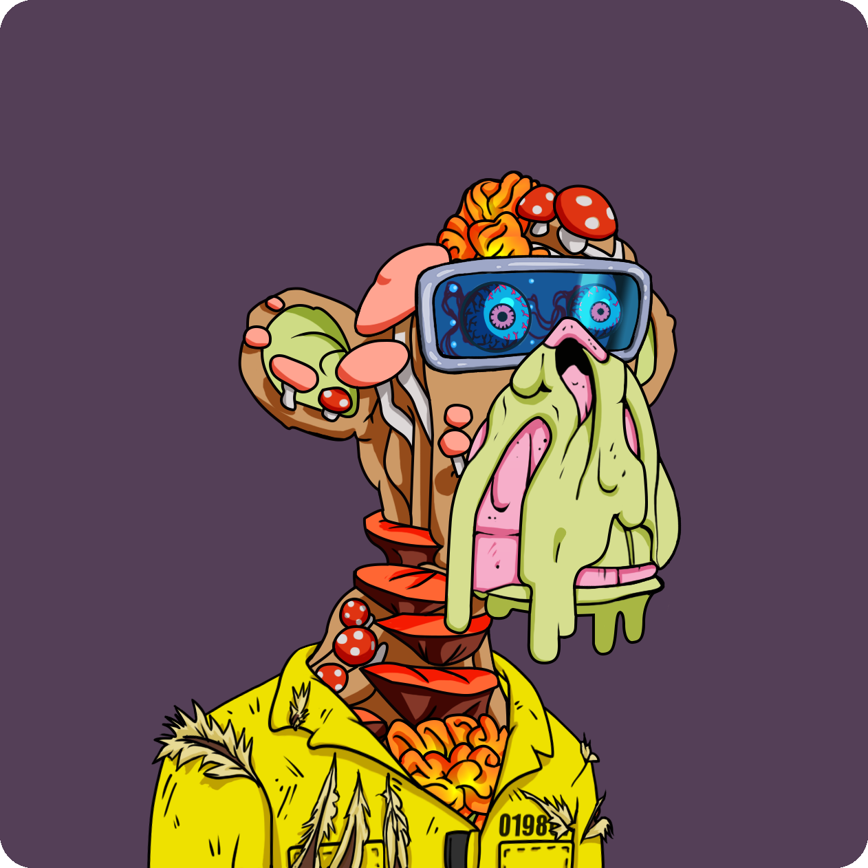 Yuga Labs - Mutant Ape Yacht Club - NFT # 2796