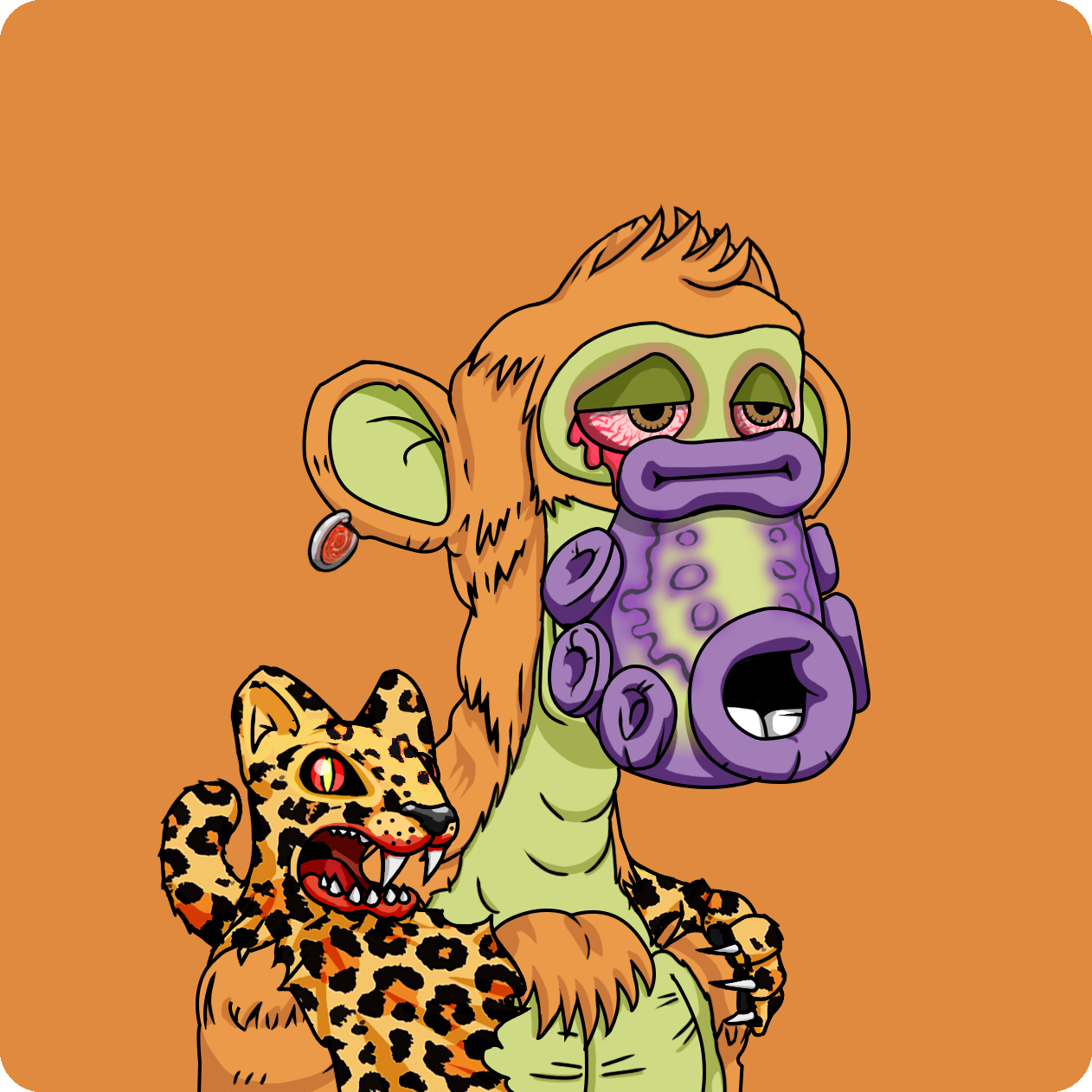 Yuga Labs - Mutant Ape Yacht Club - NFT # 28830