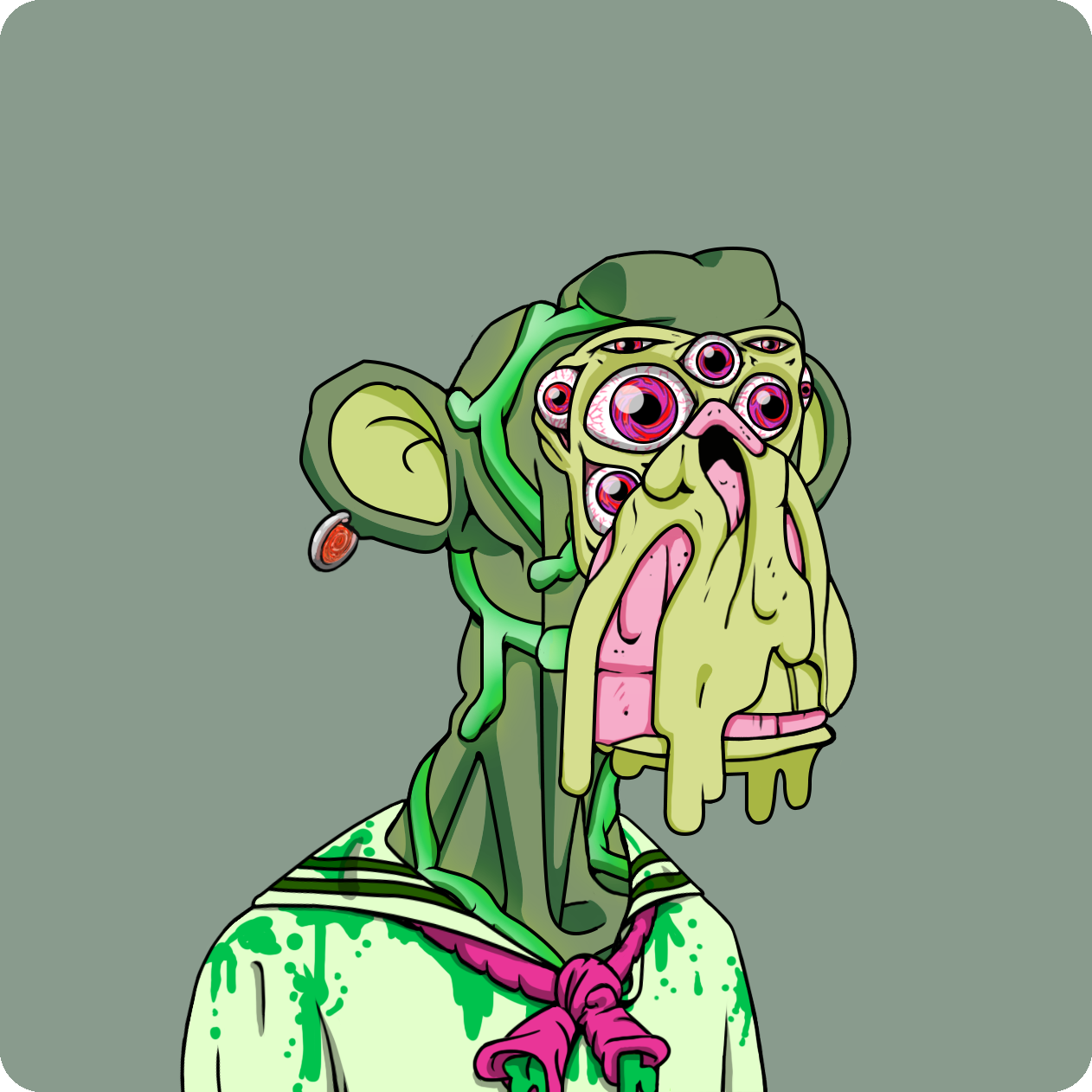 Yuga Labs - Mutant Ape Yacht Club - NFT # 13488