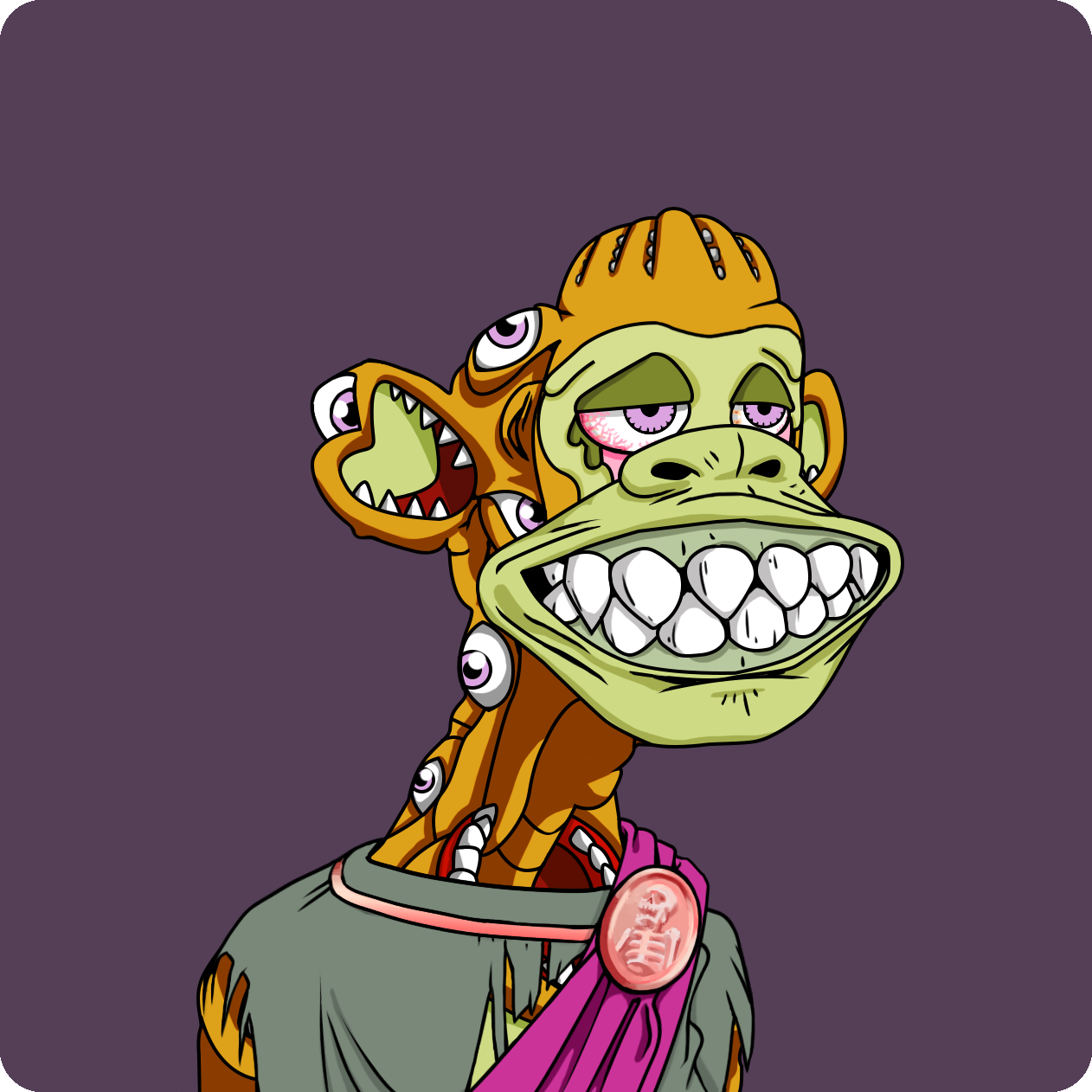 Yuga Labs - Mutant Ape Yacht Club - NFT # 6262