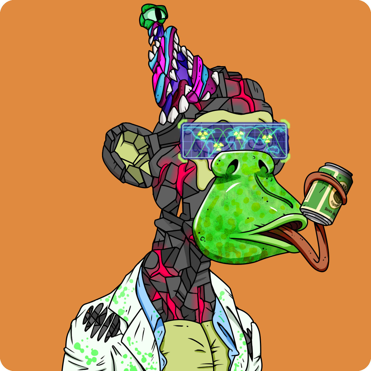 Yuga Labs - Mutant Ape Yacht Club - NFT # 4349