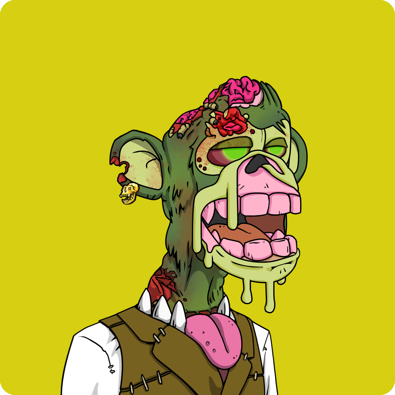 Yuga Labs - Mutant Ape Yacht Club - NFT # 562