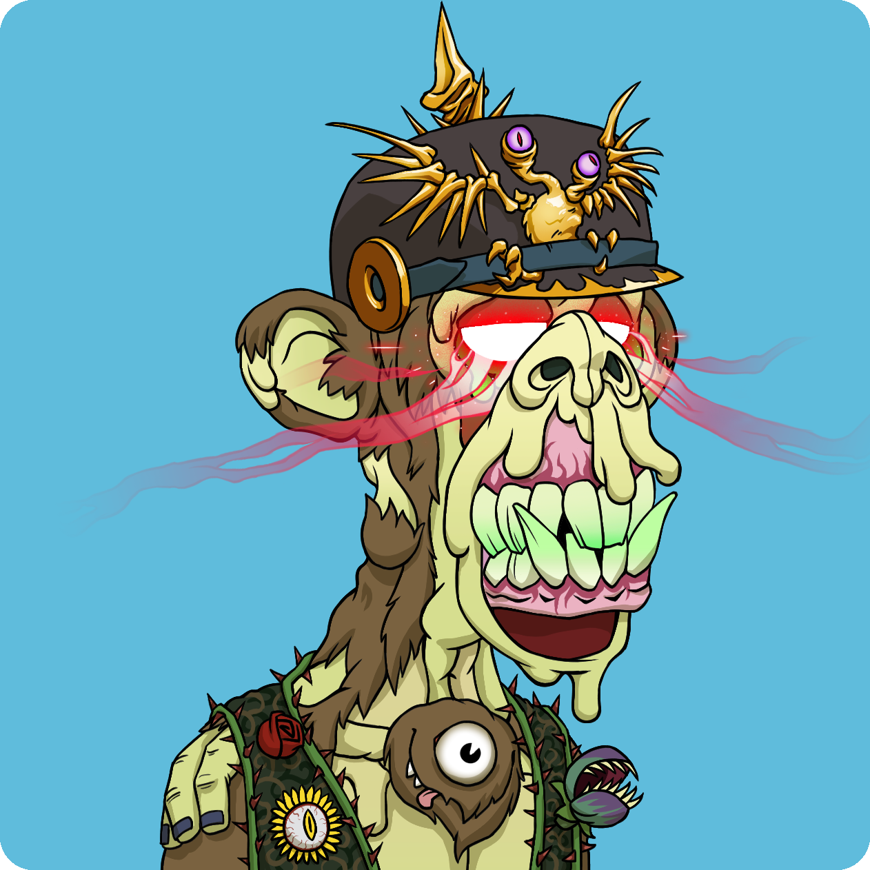 Yuga Labs - Mutant Ape Yacht Club - NFT # 9887