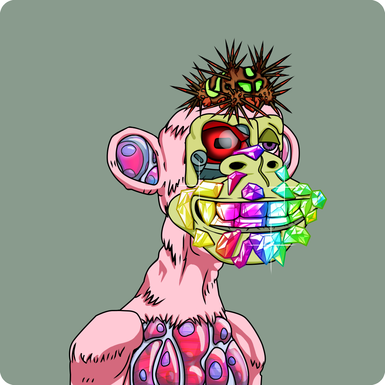 Yuga Labs - Mutant Ape Yacht Club - NFT # 806