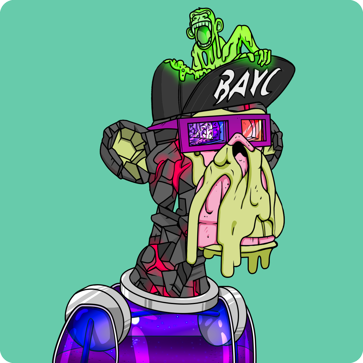 Yuga Labs - Mutant Ape Yacht Club - NFT # 10624