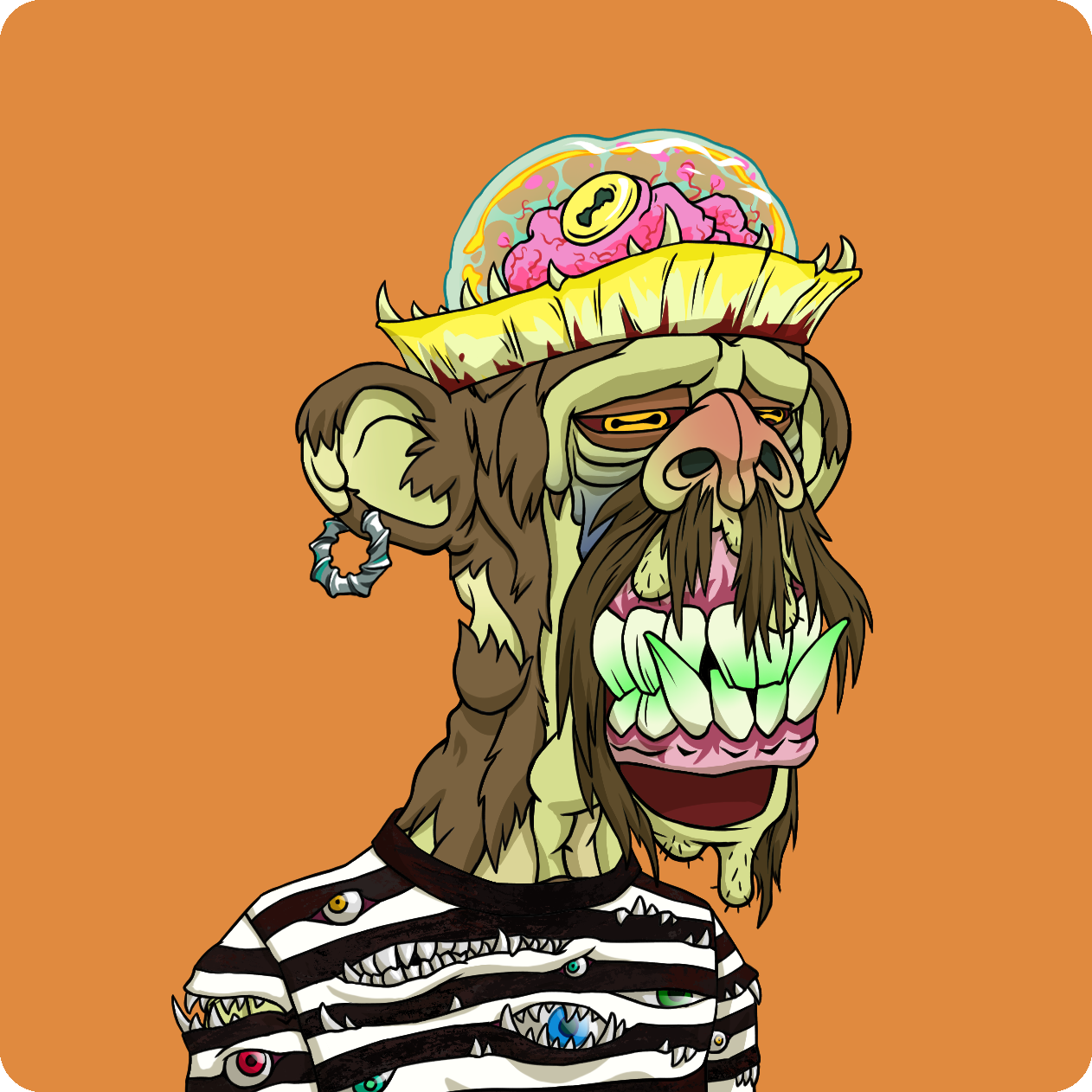 Yuga Labs - Mutant Ape Yacht Club - NFT # 382