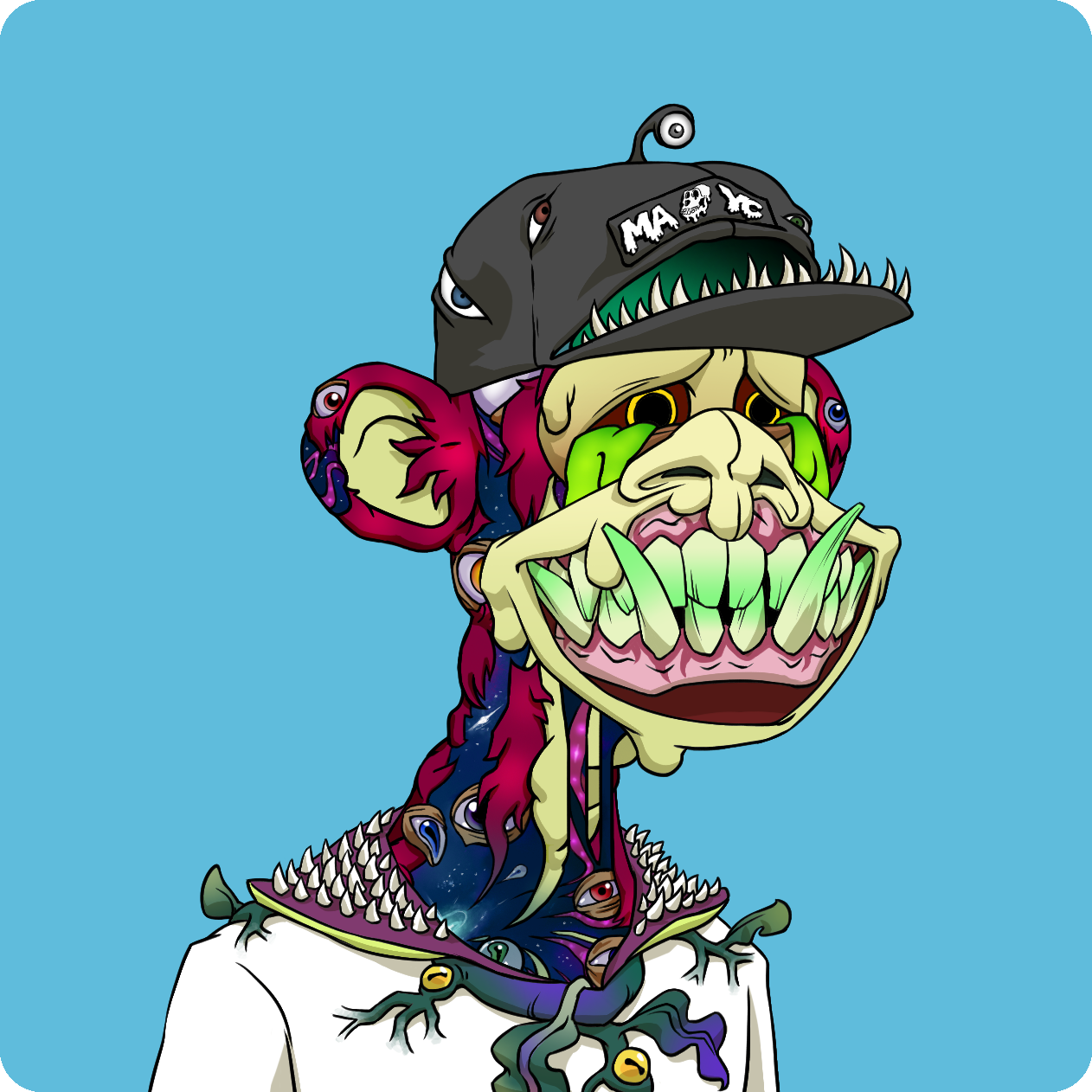 Yuga Labs - Mutant Ape Yacht Club - NFT # 13249