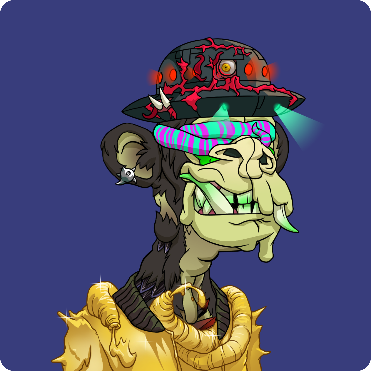 Yuga Labs - Mutant Ape Yacht Club - NFT # 25705