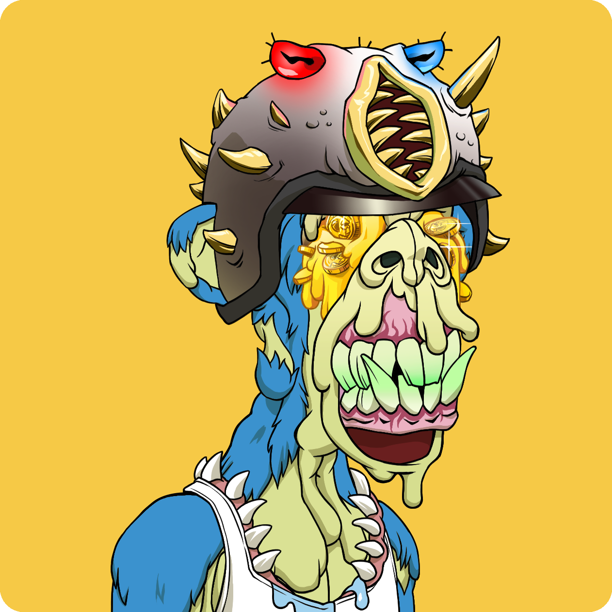 Yuga Labs - Mutant Ape Yacht Club - NFT # 8433