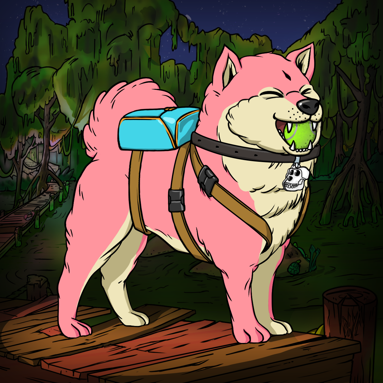 Yuga Labs - Bored Ape Kennel Club - NFT # 4858