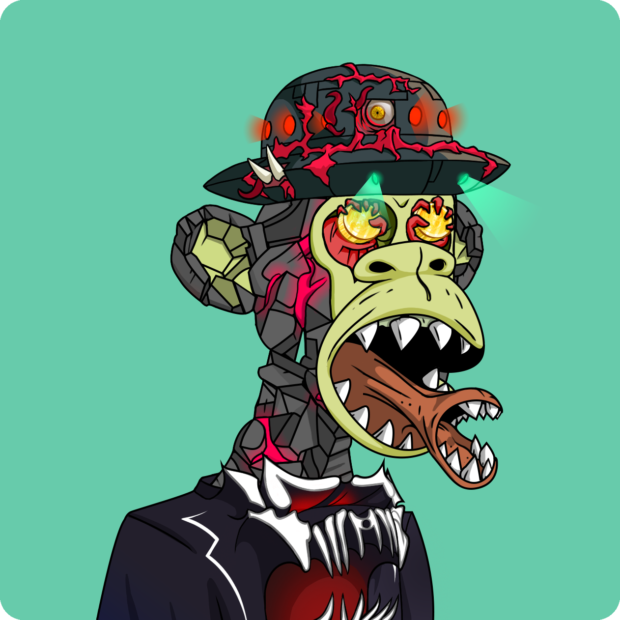 Yuga Labs - Mutant Ape Yacht Club - NFT # 11856