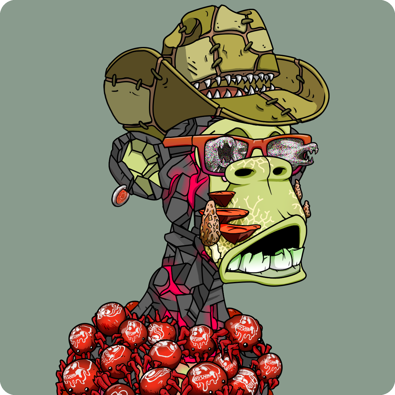 Yuga Labs - Mutant Ape Yacht Club - NFT # 1491