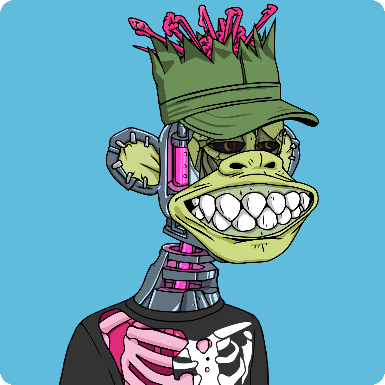 Yuga Labs - Mutant Ape Yacht Club - NFT # 1835