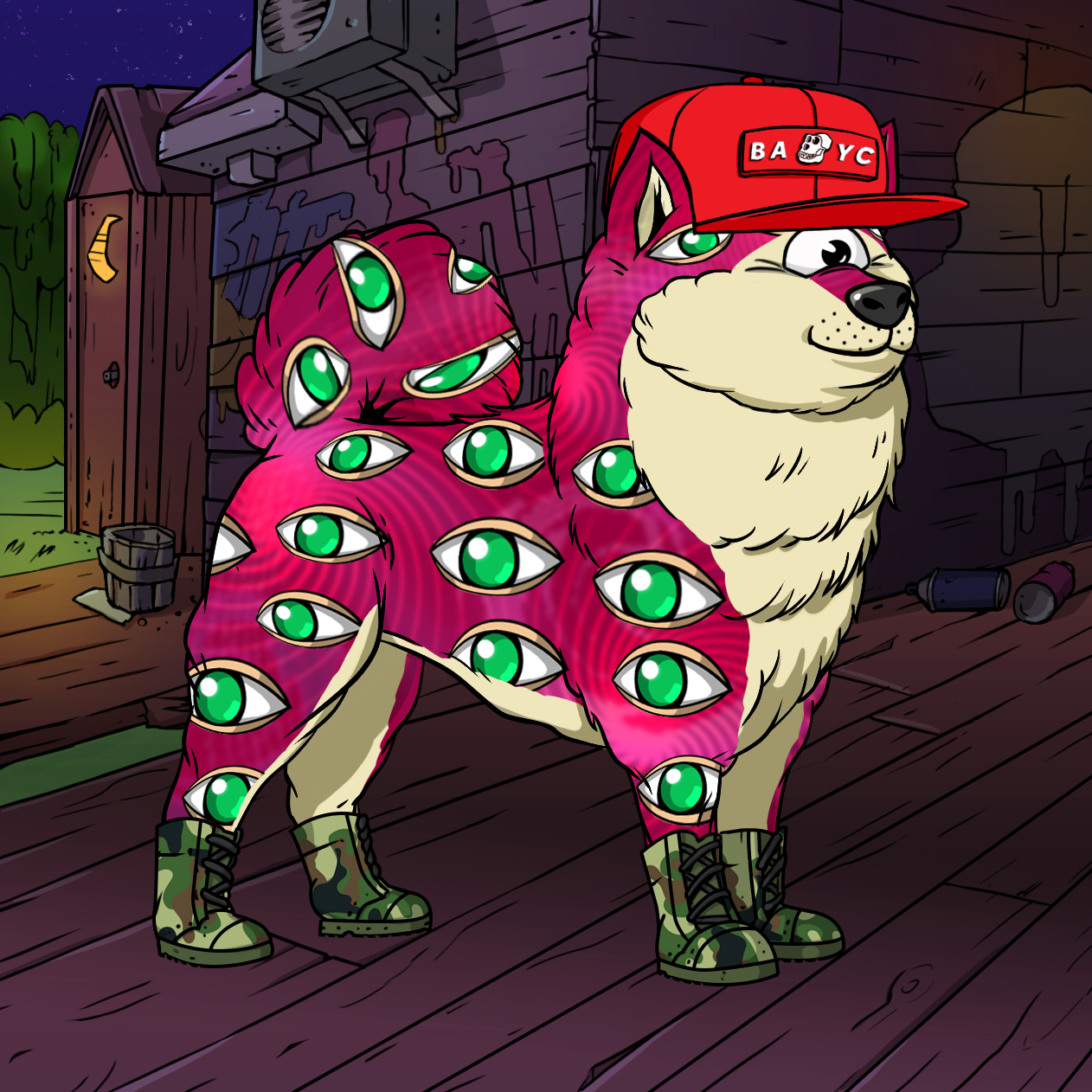 Yuga Labs - Bored Ape Kennel Club - NFT # 4744