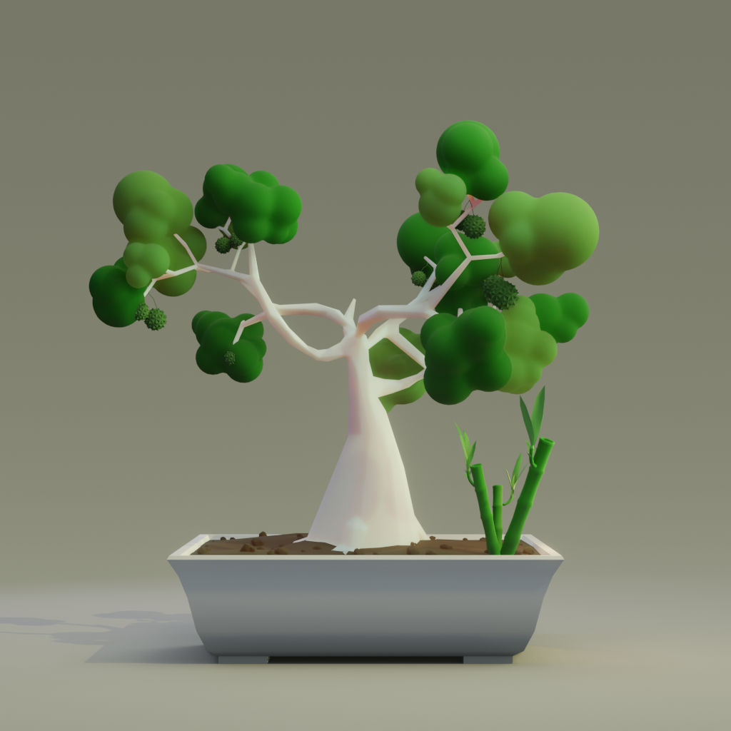 ZENFT Garden Society - Bonsai - Bonsai #8631 - NFT # 8631