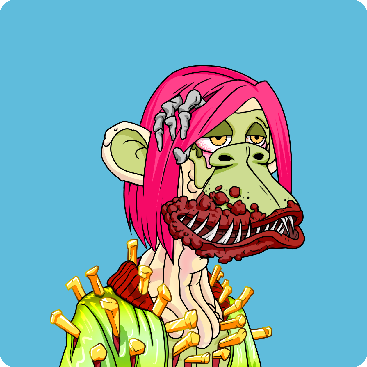 Yuga Labs - Mutant Ape Yacht Club - NFT # 2456