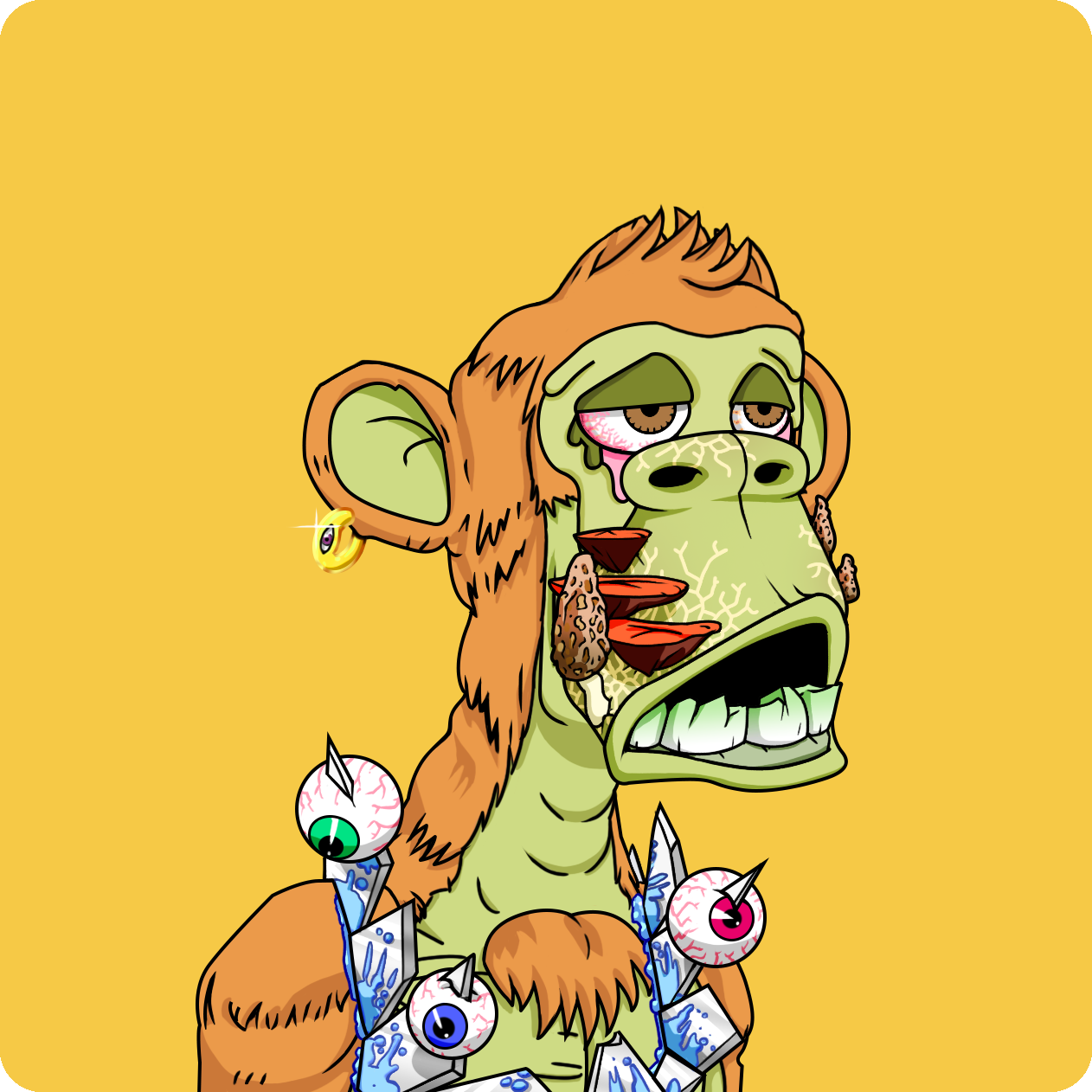 Yuga Labs - Mutant Ape Yacht Club - NFT # 23300