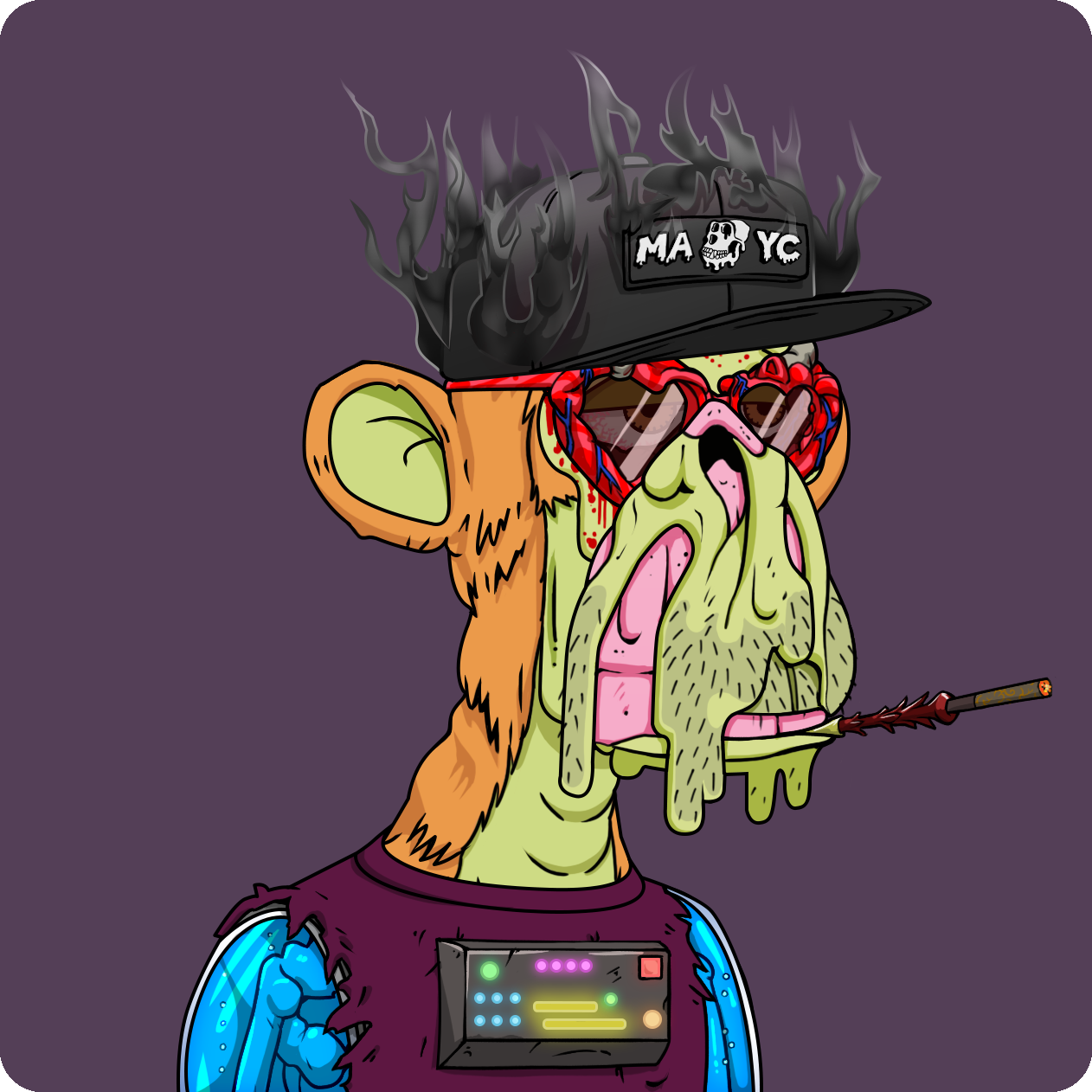 Yuga Labs - Mutant Ape Yacht Club - NFT # 21428