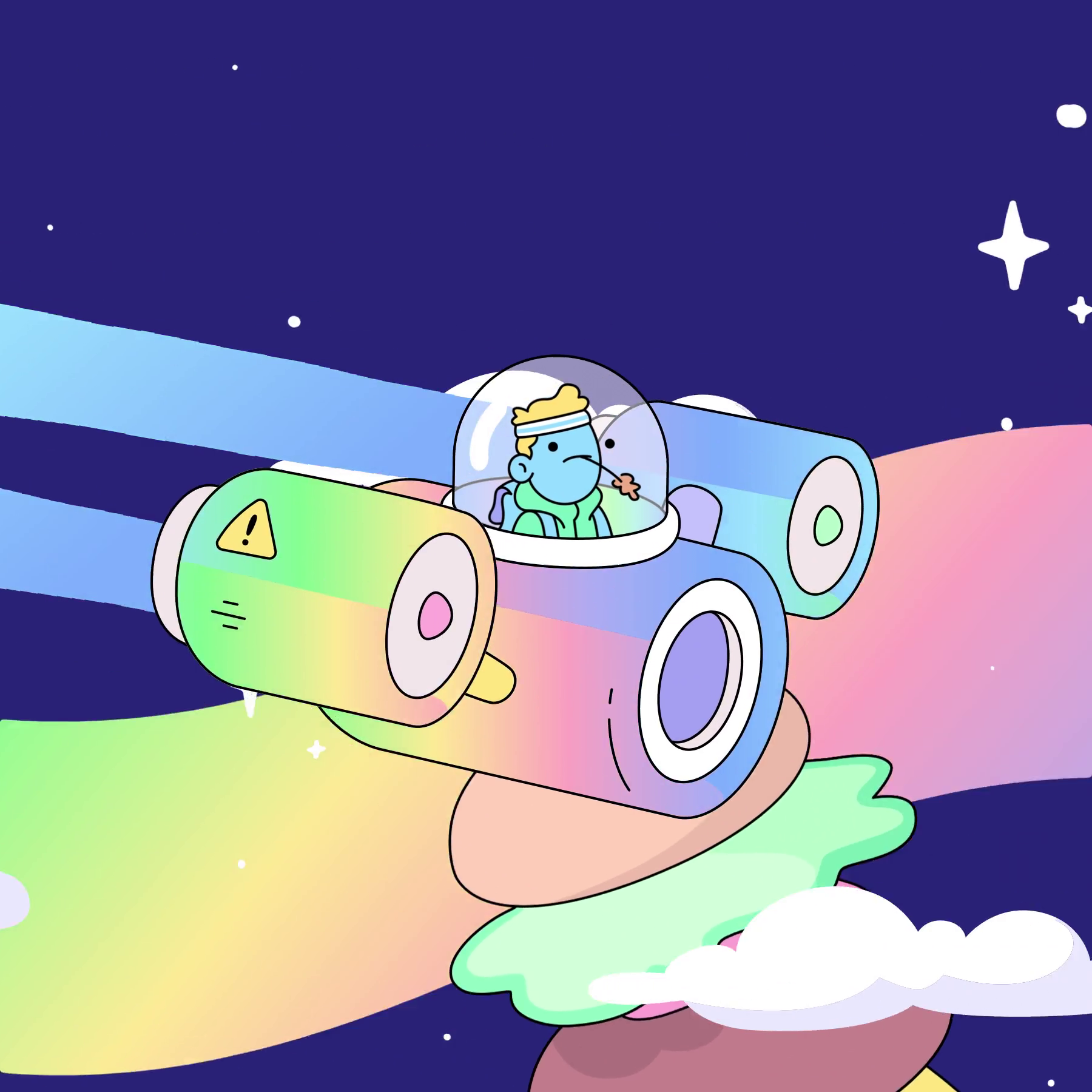 The Doodles Founders - Space Doodles - Space Doodle #9859 - NFT # 9859