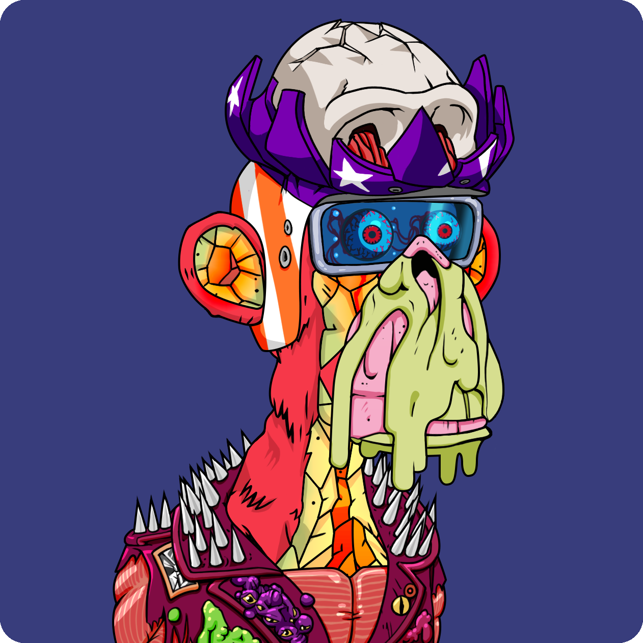 Yuga Labs - Mutant Ape Yacht Club - NFT # 4450