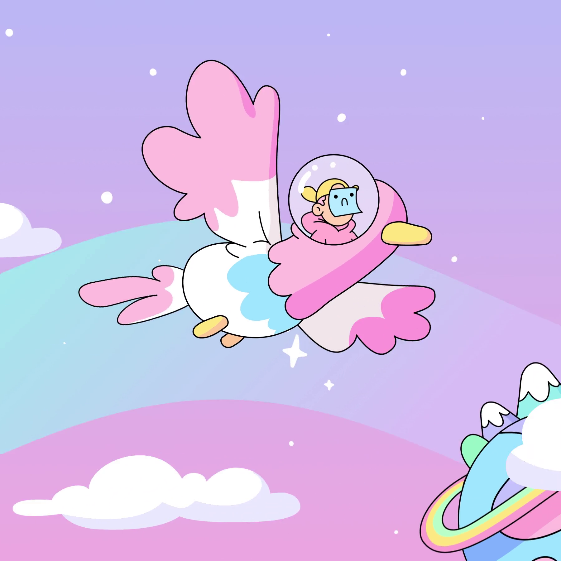 The Doodles Founders - Space Doodles - Space Doodle #9718 - NFT # 9718