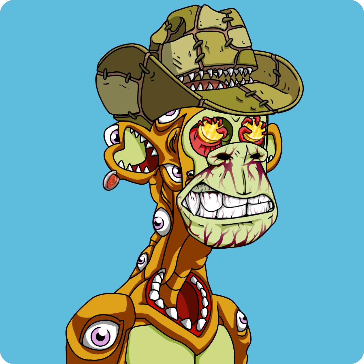 Yuga Labs - Mutant Ape Yacht Club - NFT # 8589