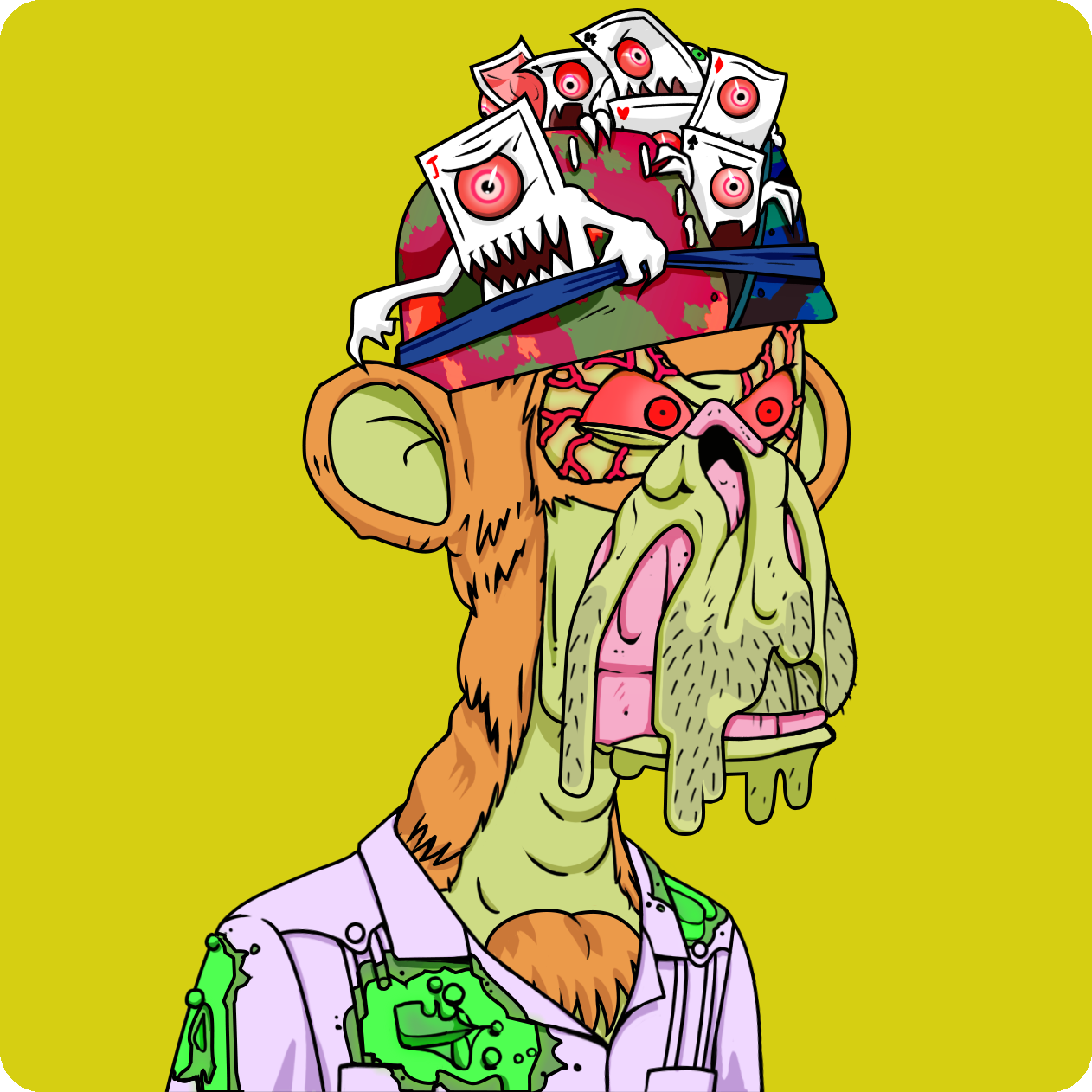 Yuga Labs - Mutant Ape Yacht Club - NFT # 8762