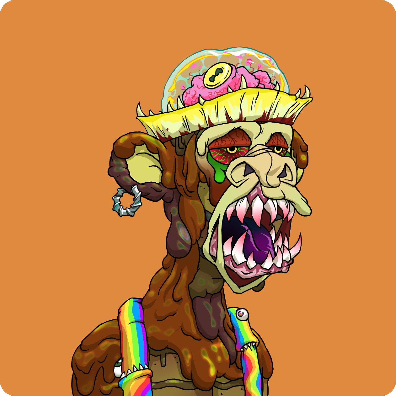 Yuga Labs - Mutant Ape Yacht Club - NFT # 9168