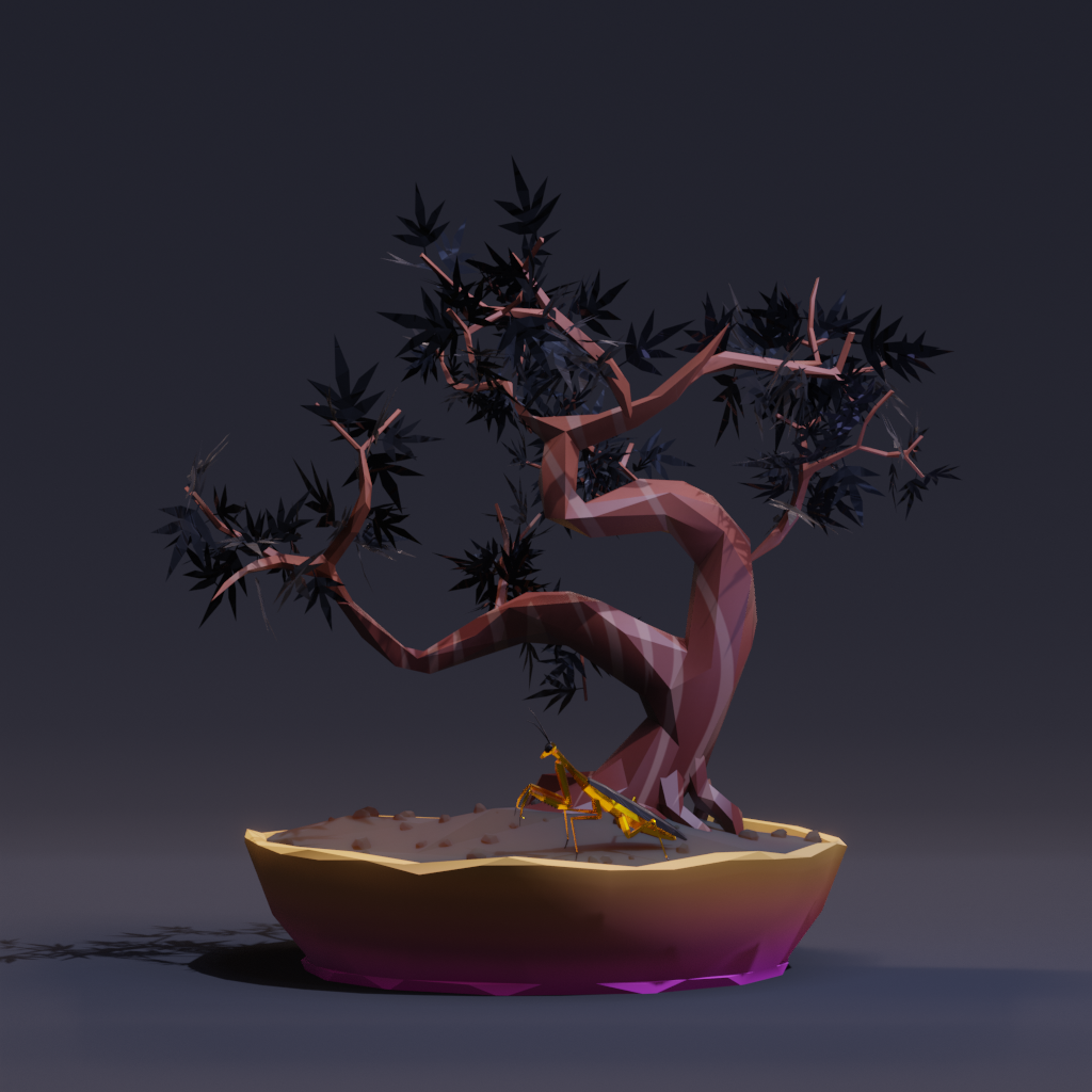 ZENFT Garden Society - Bonsai - Bonsai #8805 - NFT # 8805