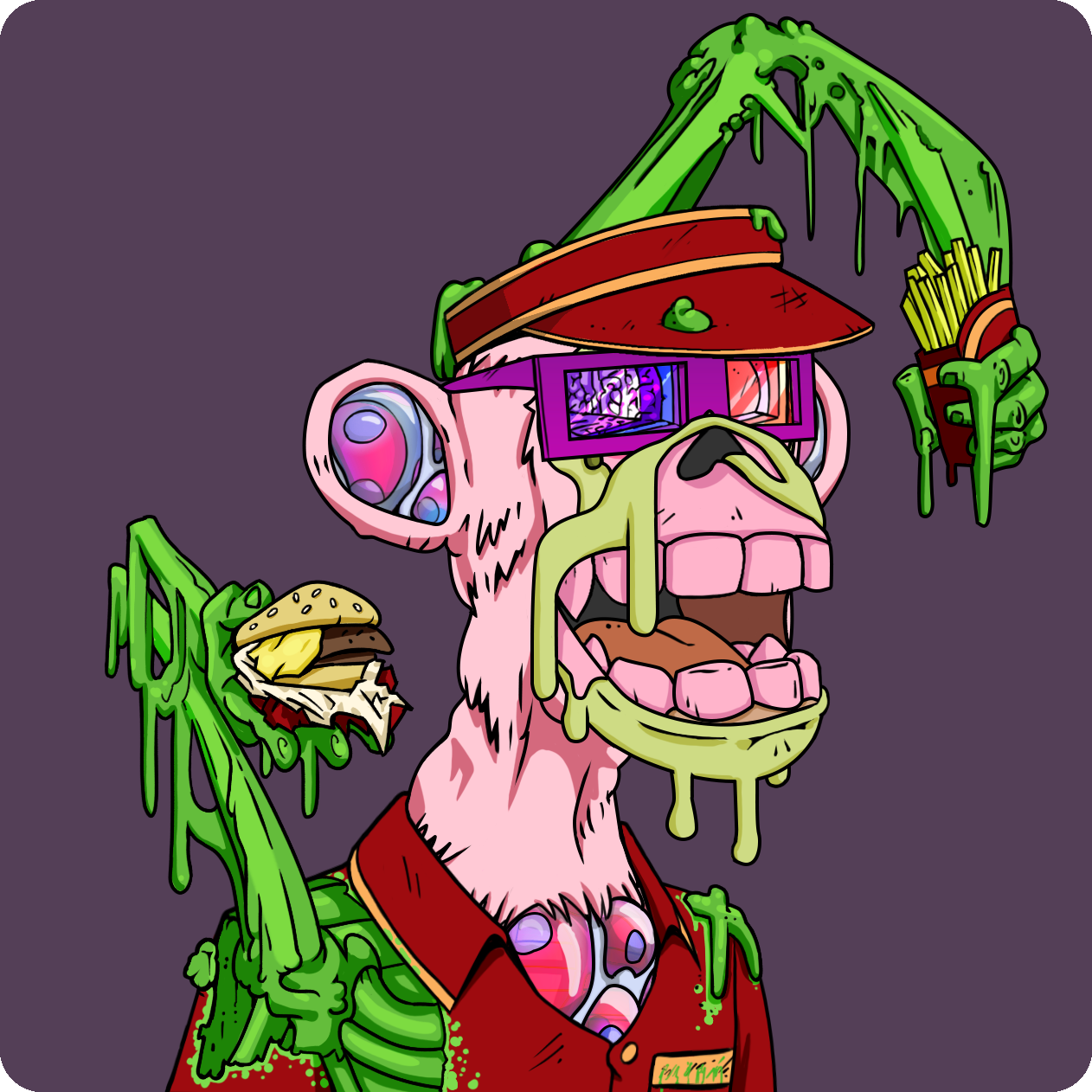 Yuga Labs - Mutant Ape Yacht Club - NFT # 7800