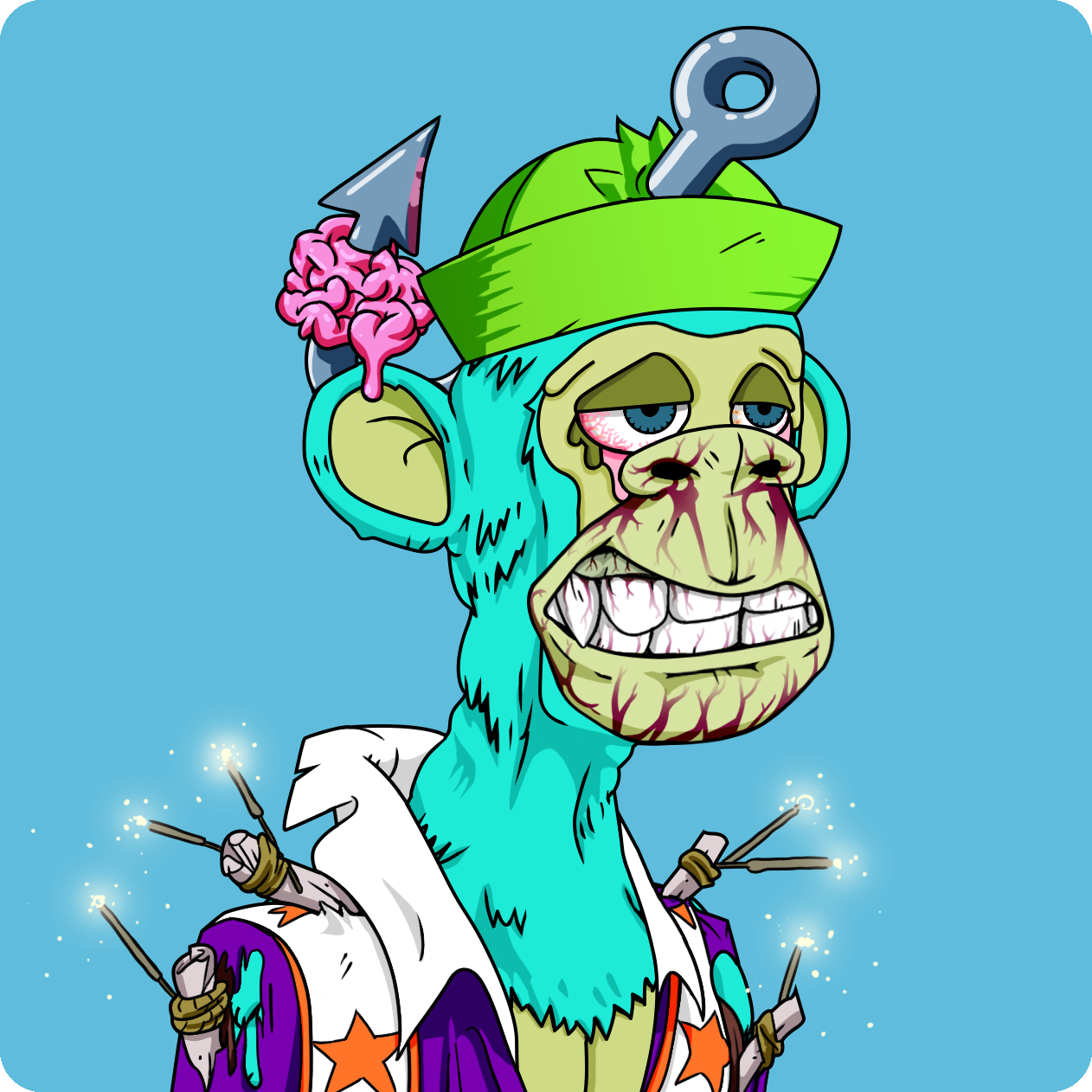 Yuga Labs - Mutant Ape Yacht Club - NFT # 16248