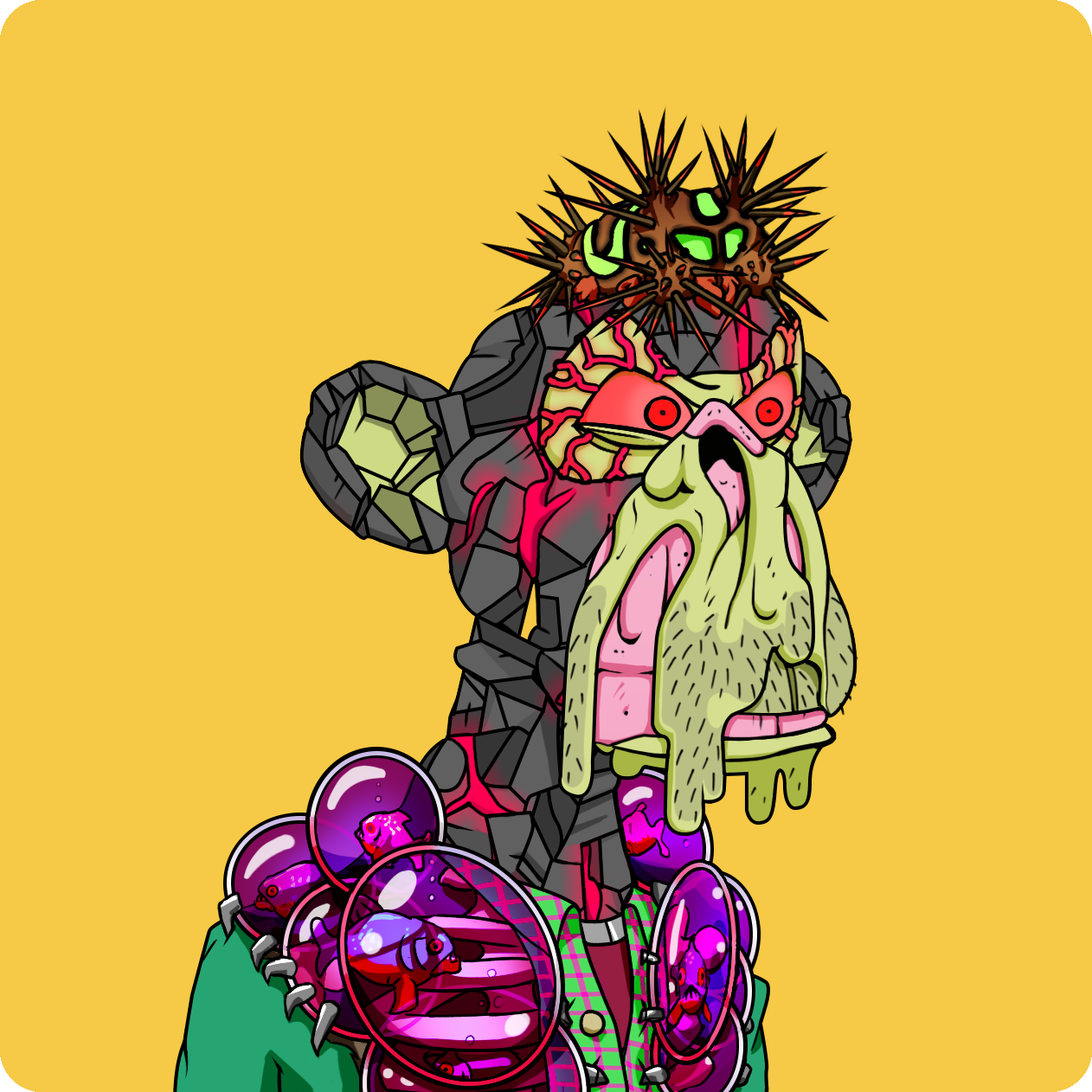 Yuga Labs - Mutant Ape Yacht Club - NFT # 25976