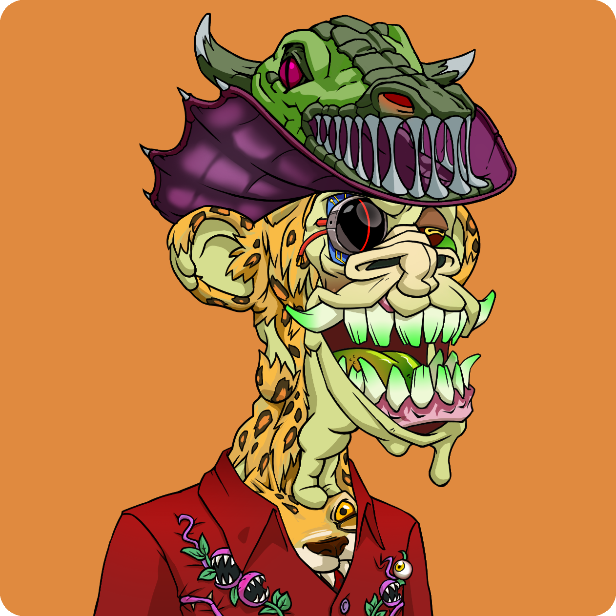 Yuga Labs - Mutant Ape Yacht Club - NFT # 17313