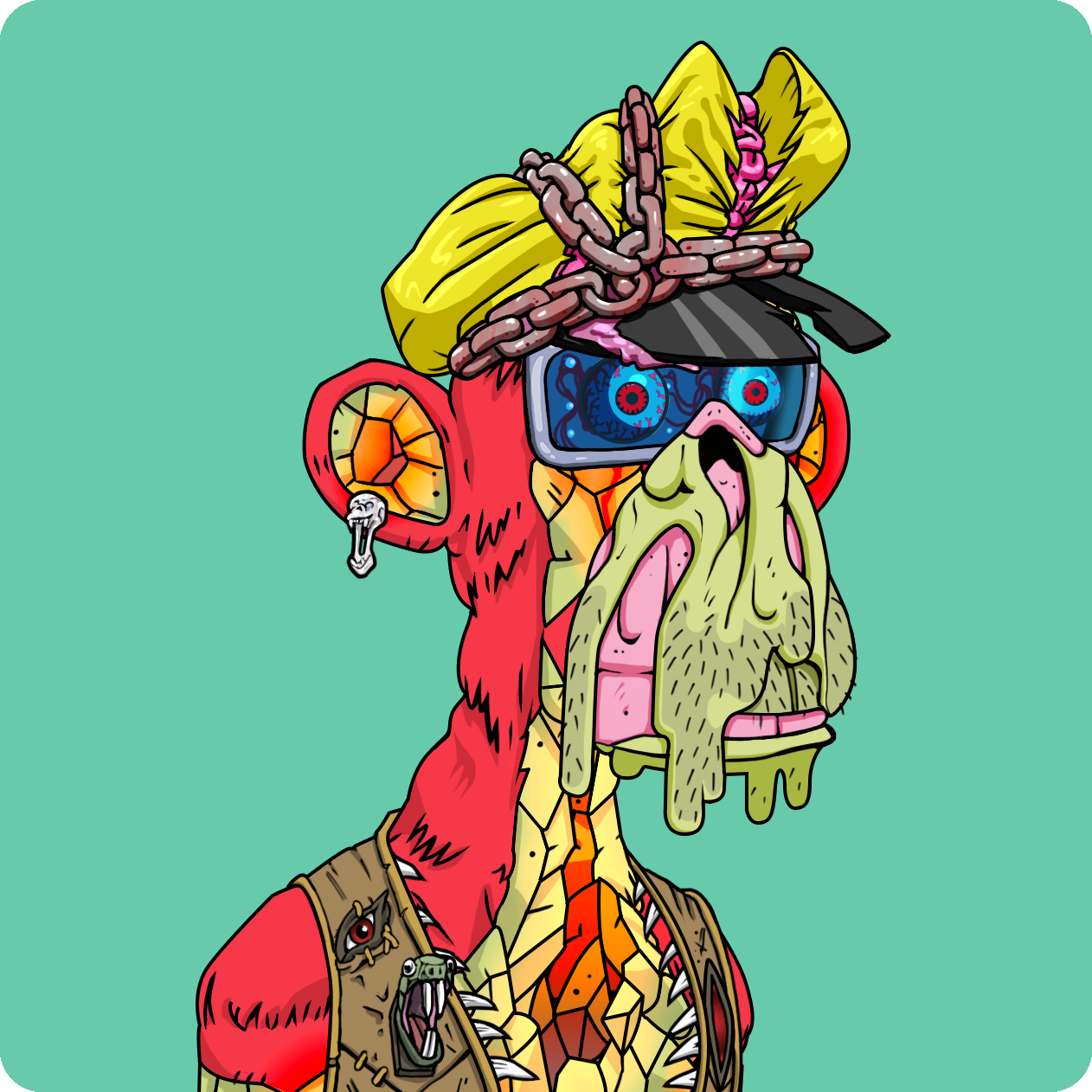 Yuga Labs - Mutant Ape Yacht Club - NFT # 19454